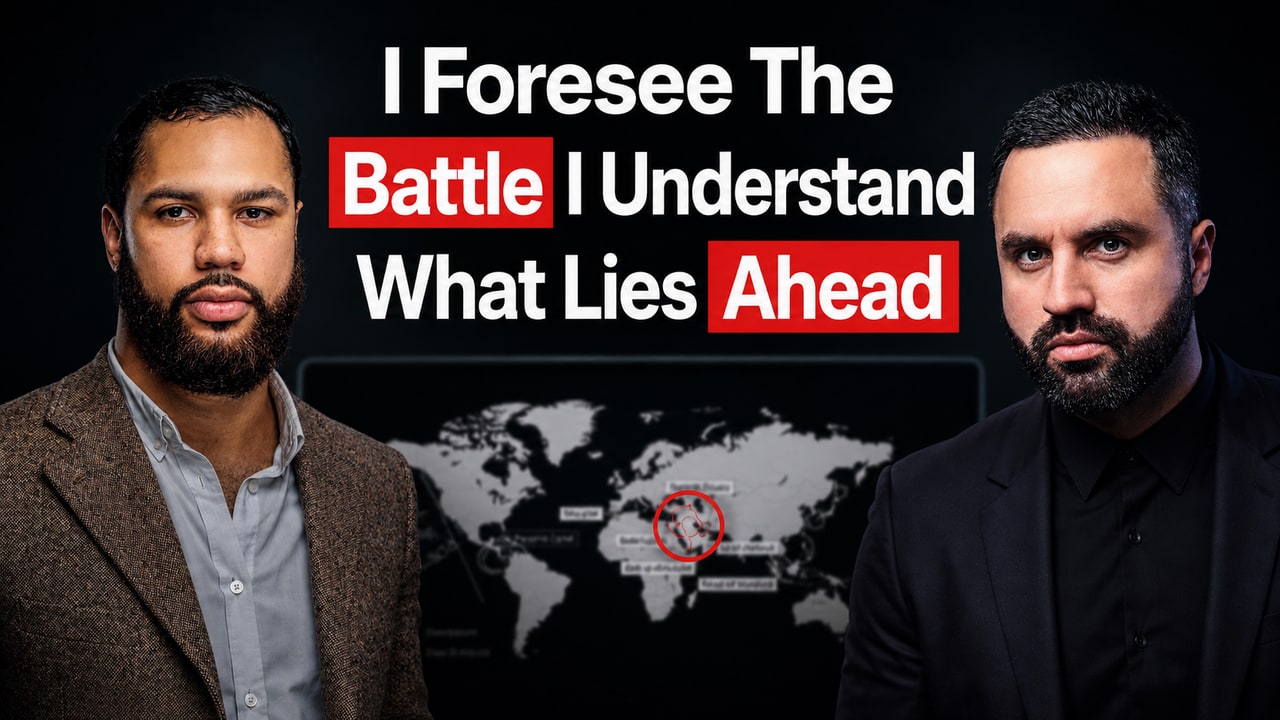 YouTube thumbnail design sample (winning version) for the video "FBI Negotiator Reveals How To Win Any Argument" by an anonymized business podcast · 980k subs, designed by ClickTheory